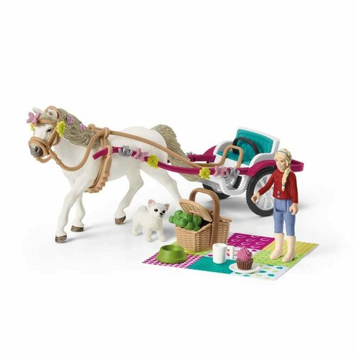Schleich 42467 Hintó a lovas bemutatóra