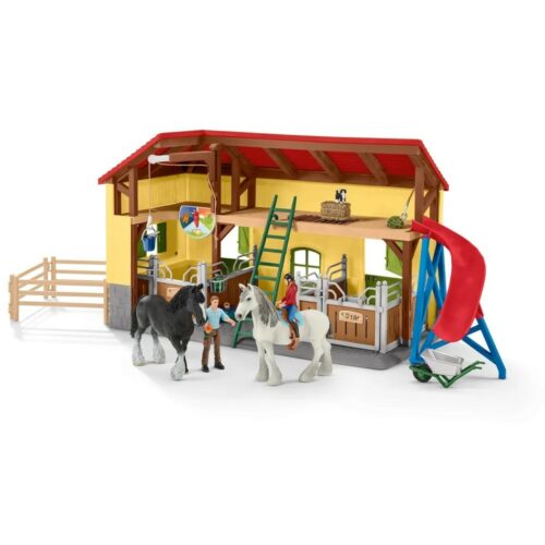 Schleich 42485 Lóistálló tartozékokkal