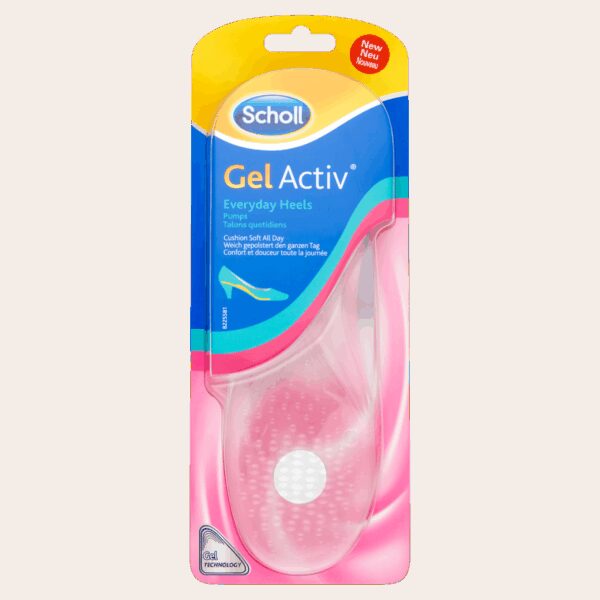 Scholl GelActiv egész napos cipőbetétek sarokkal