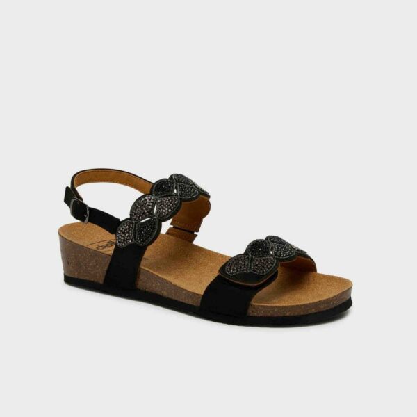 Scholl Papucs Abu Dhabi szandál fekete
