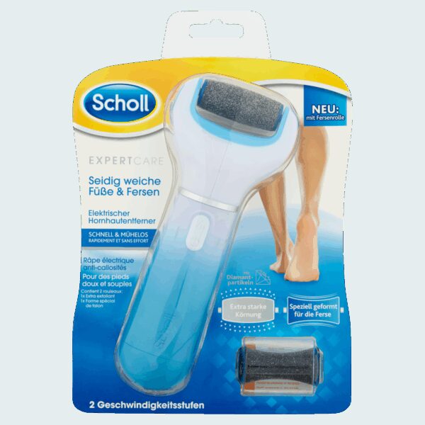Scholl elektromos lábreszelő + 2 Velvet Smoothforgófej