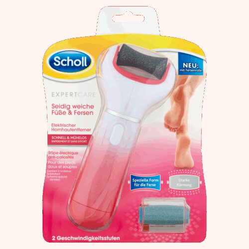 Scholl elektromos lábreszelő + 2 Velvet forgófej