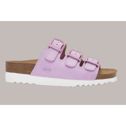 Scholl papucs Rio Wedge AD rózsaszín