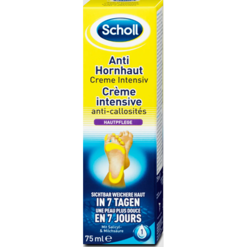 Scholl puhító krém a kemény talpbőrre
