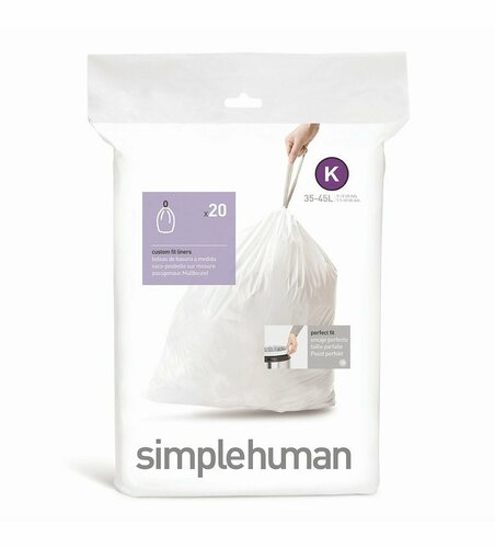 Simplehuman zsák szemeteskosárba K 35-45 l