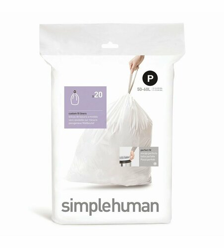 Simplehuman zsák szemeteskosárba P 50-60 l