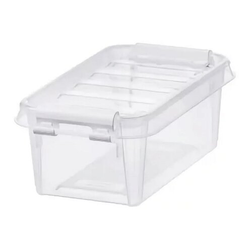 SmartStore Classic tárolódoboz fehér klipszekkel