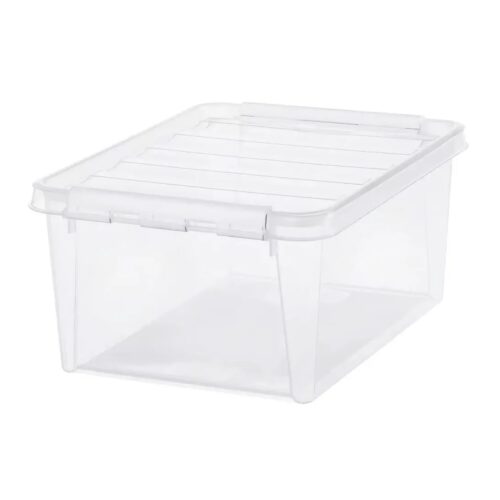 SmartStore Classic tárolódoboz fehér klipszekkel