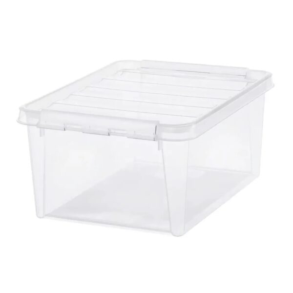 SmartStore Classic tárolódoboz fehér klipszekkel
