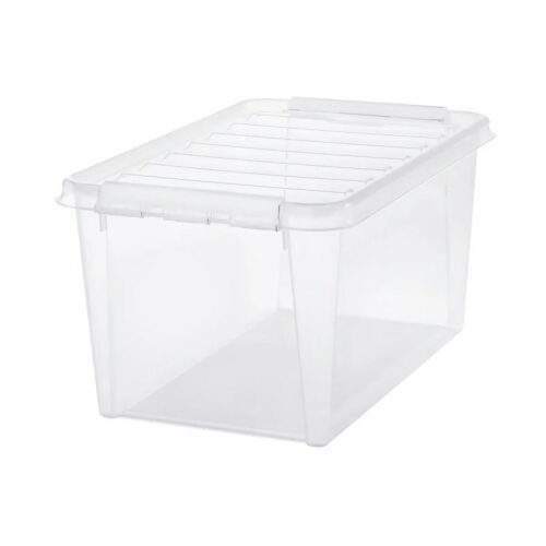 SmartStore Classic tárolódoboz fehér klipszekkel