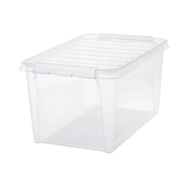 SmartStore Classic tárolódoboz fehér klipszekkel