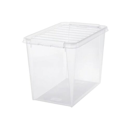 SmartStore Classic tárolódoboz fehér klipszekkel
