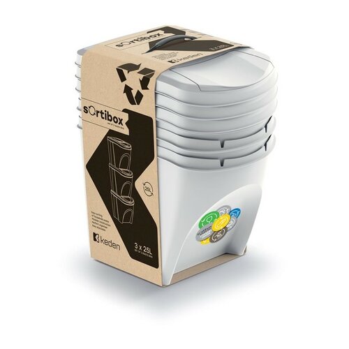 Sortibox szelektív hulladékgyűjtő  25 l
