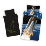 Space világító pamut ágynemű
