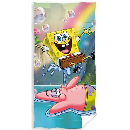 Spongya Bob vízesés gyerek törölköző