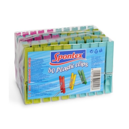 Spontex műanyag ruhacsipeszek