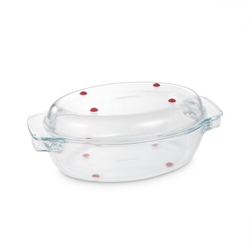 Tescoma GrandCHEF ovális sütőedény fedővel 35 x 21 cm