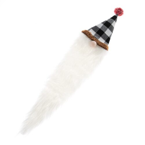 Textil palackdíszítés Törpe fekete-fehér