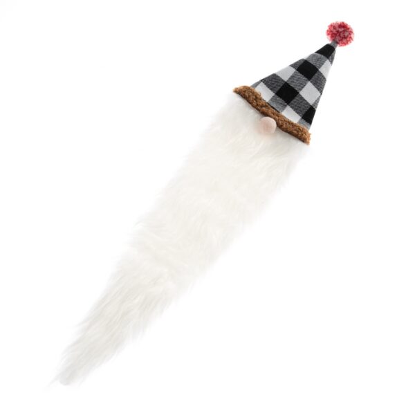 Textil palackdíszítés Törpe fekete-fehér