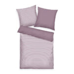Tom Tailor Cozy Mauve & Crisp White pamut ágyneműhuzat
