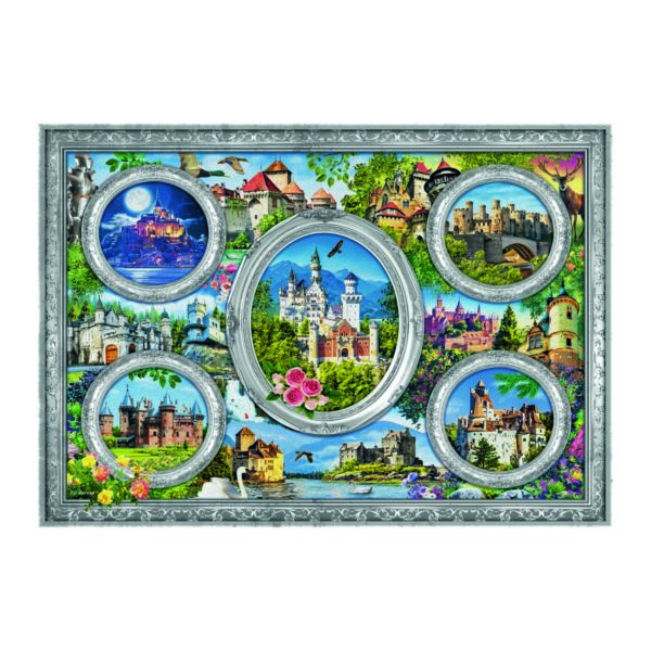 Trefl Világ Várai panoráma Puzzle