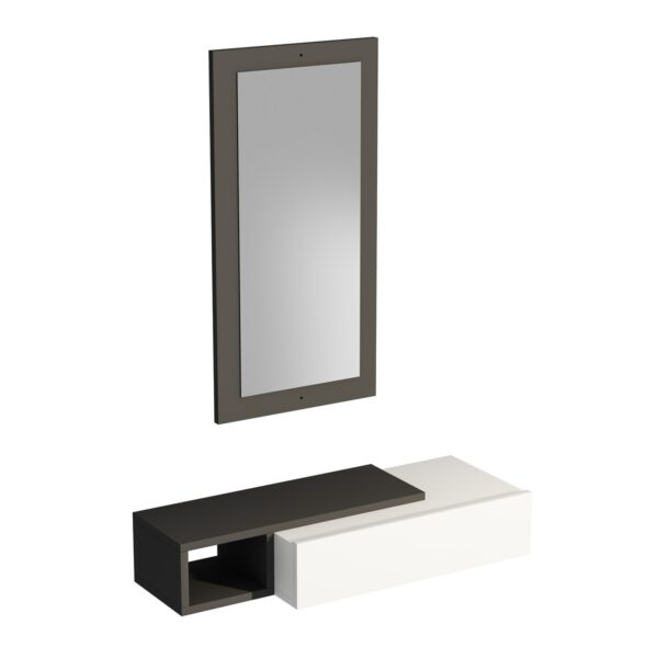 Vien Anthracite dekor polc
