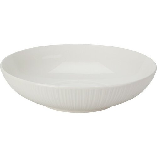 White porcelán mélytányér