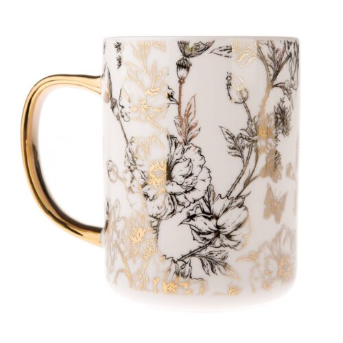 Wild Rose porcelán bögre