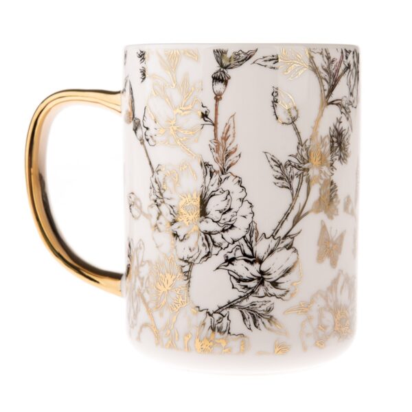 Wild Rose porcelán bögre