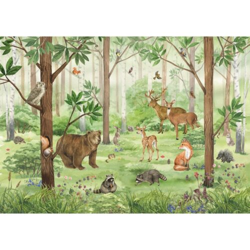 XXL Forest Kids fotótapéta 360 x 254 cm