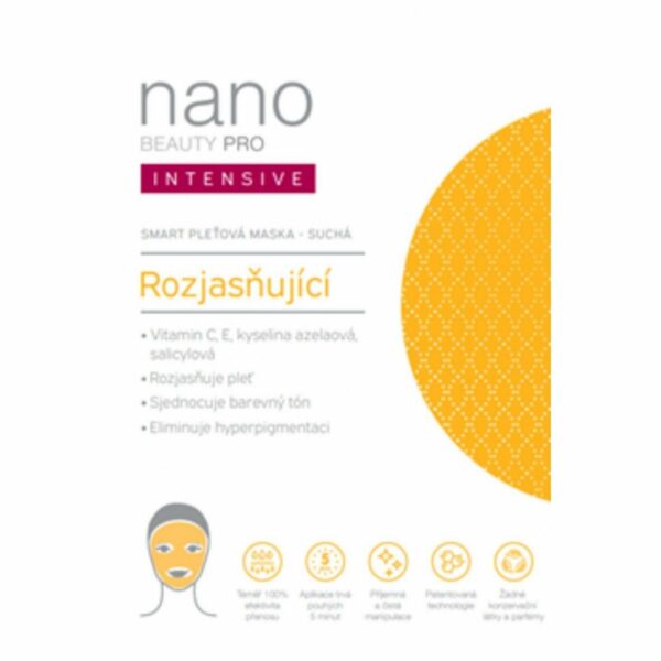 nanoBeauty Brightening Nanofiber maszk INTENSIVE