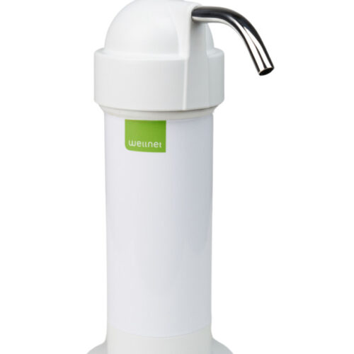 W25 CT Magnetic Basic-Fehér csapra szerelhető aktív-szénszűrős, mágneses víztisztító, 7 500 liter kapacitású, 1-4 fős háztartásoknak