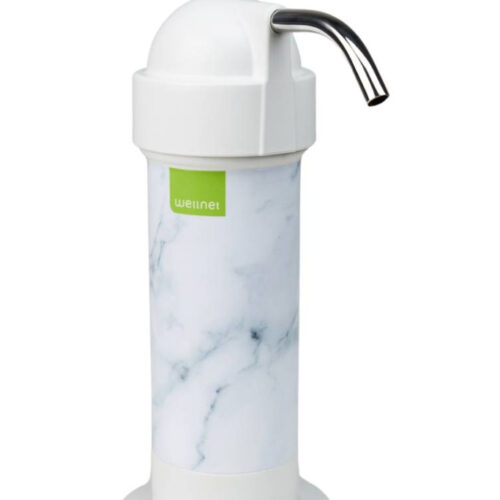 W25 CT Magnetic Basic Márvány csapra szerelhető aktív-szénszűrős, mágneses víztisztító, 7 500 liter kapacitású, 1-4 fős háztartásoknak