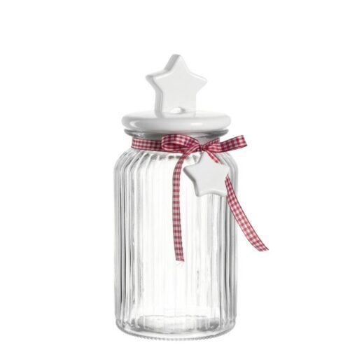 LEONARDO LIMITED kekszesdoboz csillagos fedővel 25cm