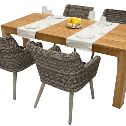 Kerti rattan szett MONTE VICTORIA 200 6x kerti fotel VICTORIA