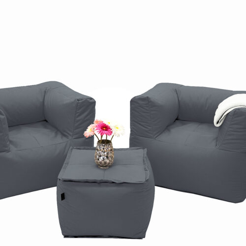 MODULTEX textil moduláris készlet 2 személyes (szürke)