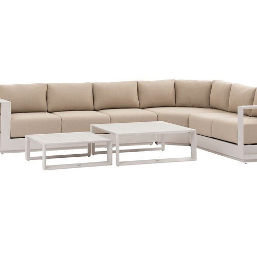 Alumínium készlet 6 személyes MADRID (cappuccino)