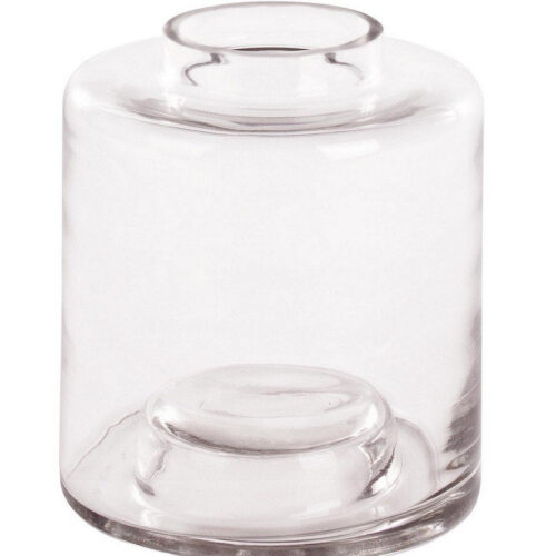 STACK átlátszó üveg váza