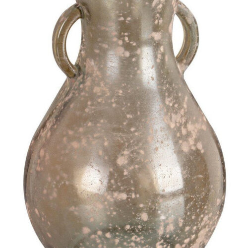 ARLEEN rózsaszín üveg váza