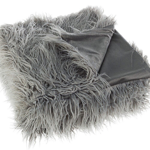 ALESHA szürke 100% akril takaró