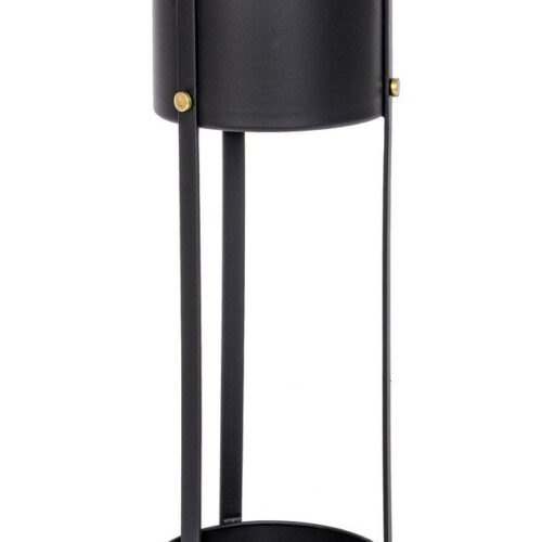 ZEINA fekete acél virágtartó