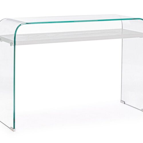 LINE II fehér mdf konzolasztal 110cm