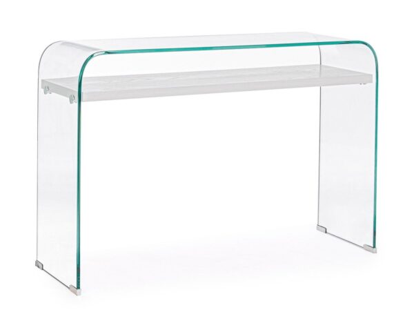 LINE II fehér mdf konzolasztal 110cm