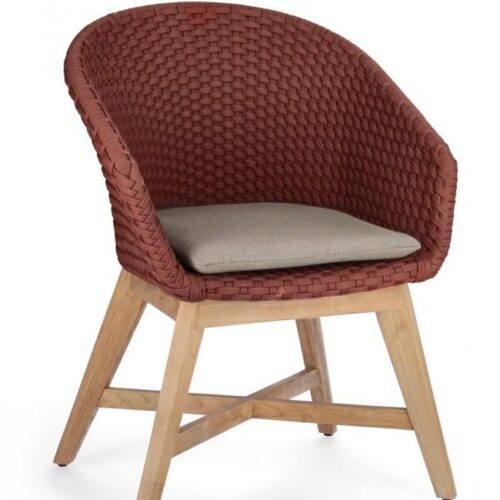 COACHELLA piros kerti szék