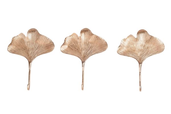 GINKGO arany alumínium fali akasztó GINKGO arany alumínium fali akasztó