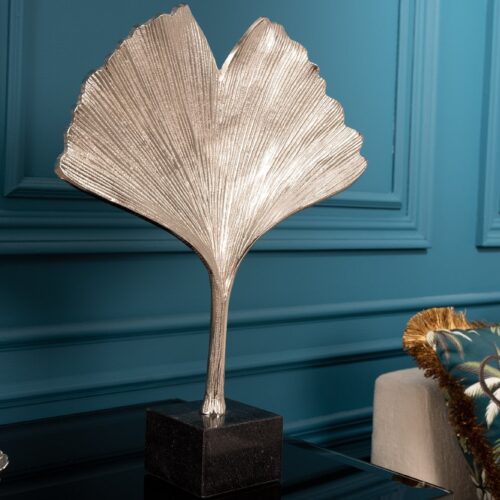 GINKGO ezüst alumínium dísztárgy