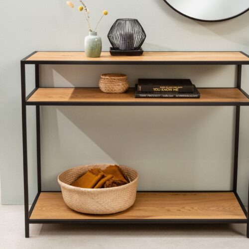 SLIM barna fa konzolasztal