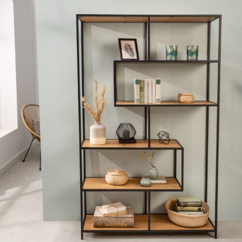 SLIM barna fa polc 115x80 cm