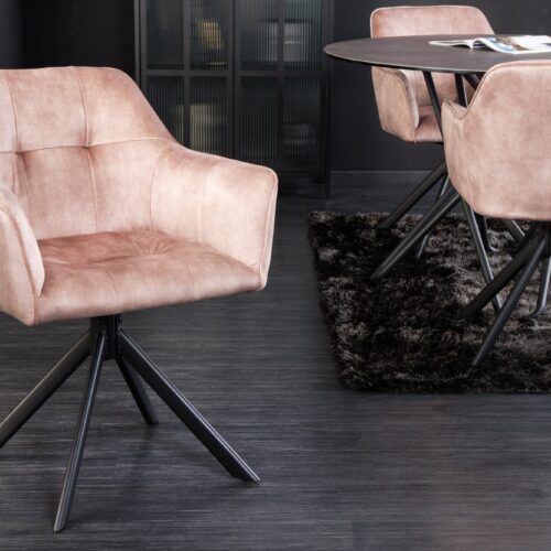 LOFT bézs bársony étkezőszék