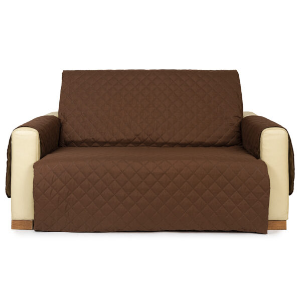 4Home Doubleface dupla fotelhuzat barna/bézs